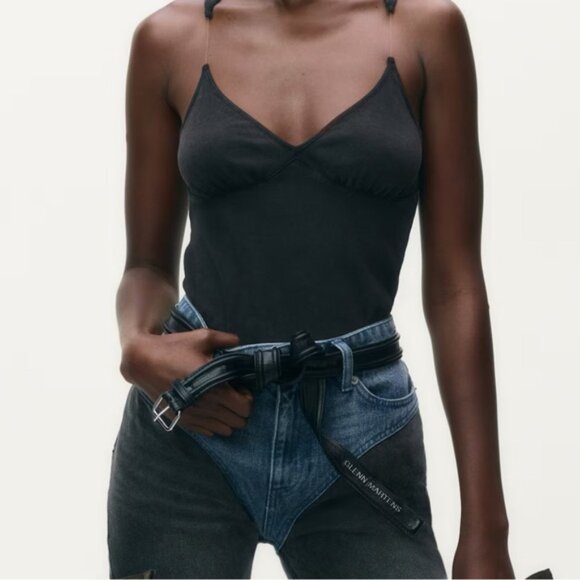 NWT Glenn Martens x H&M Boning Detail Belt - Picture 10 of 13